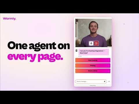 Warmly AI Autopilot: The Always-On AI Sales Agent for Your Website video thumbnail