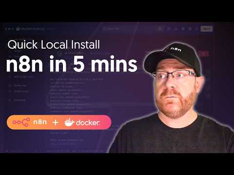Install n8n Locally With Docker Desktop video thumbnail