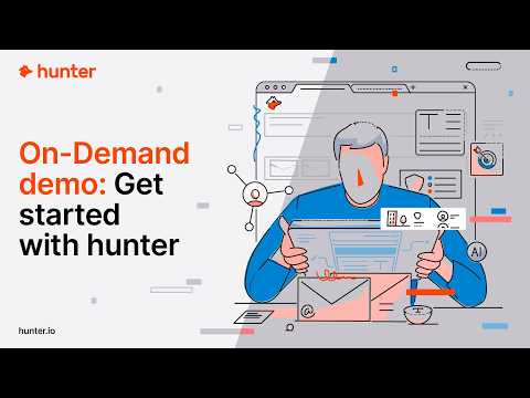 Hunter.io Full Product Walkthrough video thumbnail